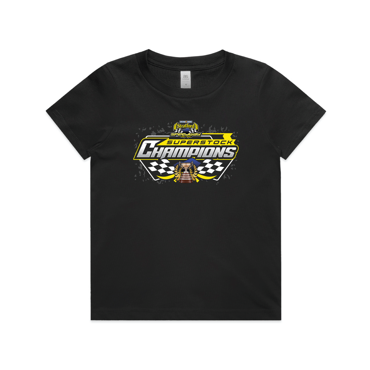 Stratford Speedway Superstock Champions Kids Tee