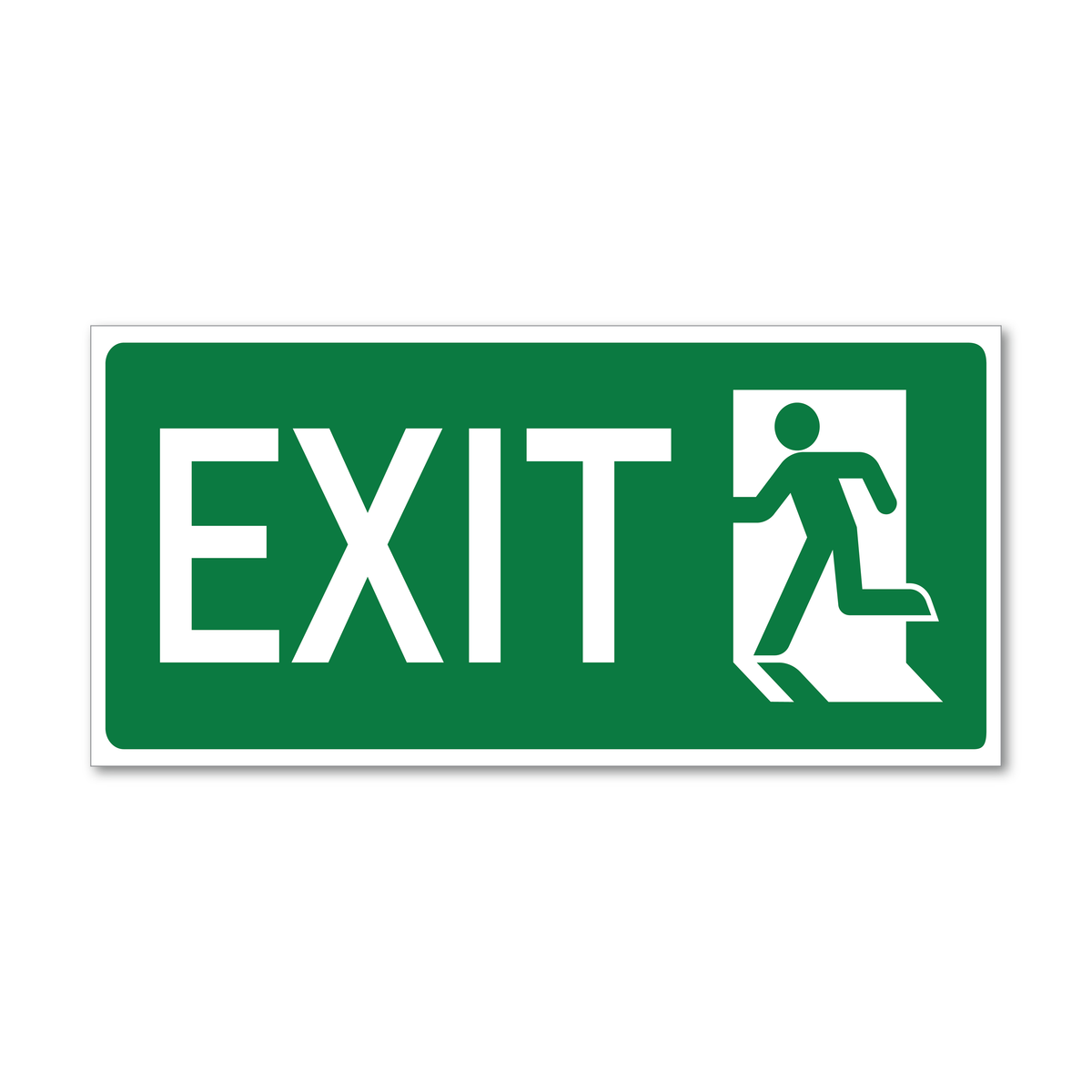 Exit Man Sign