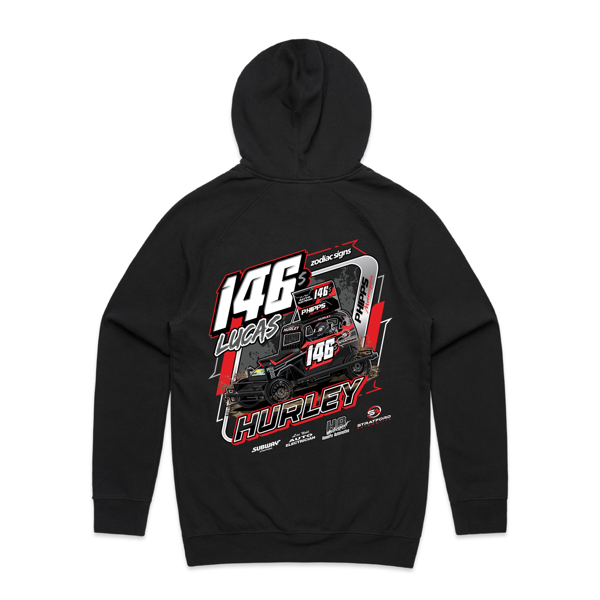 146s Lucas Hurley Hoodie