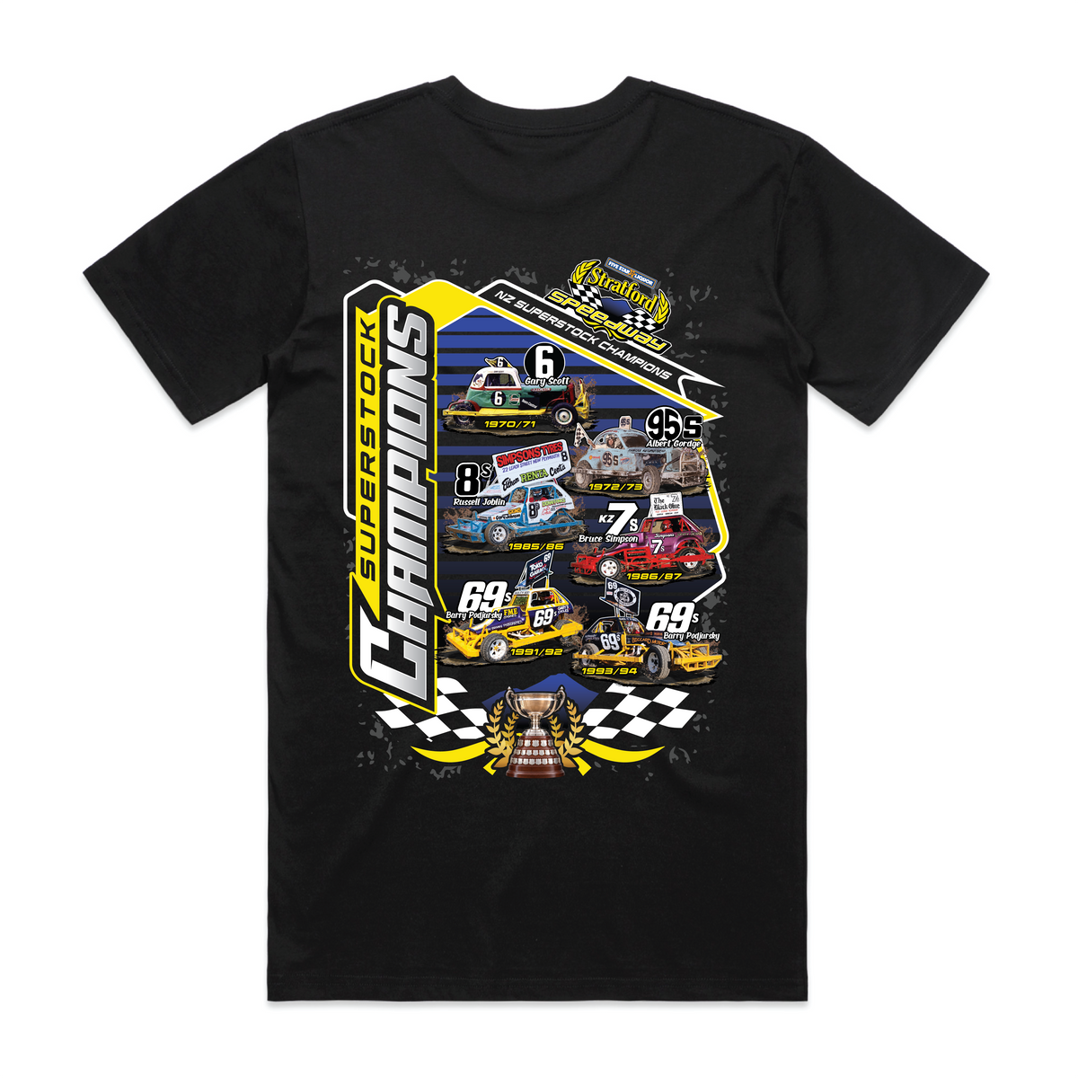 Stratford Speedway Superstock Champions Tee