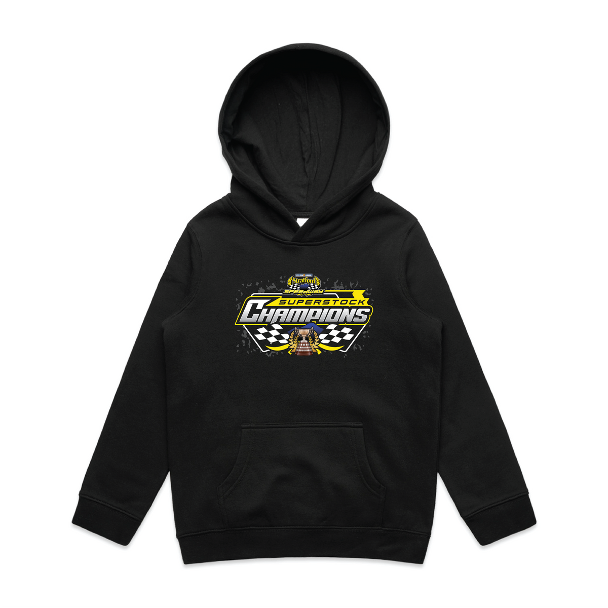 Stratford Speedway Superstock Champions Kids Hoodie