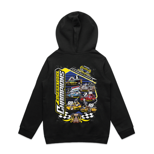Stratford Speedway Superstock Champions Kids Hoodie