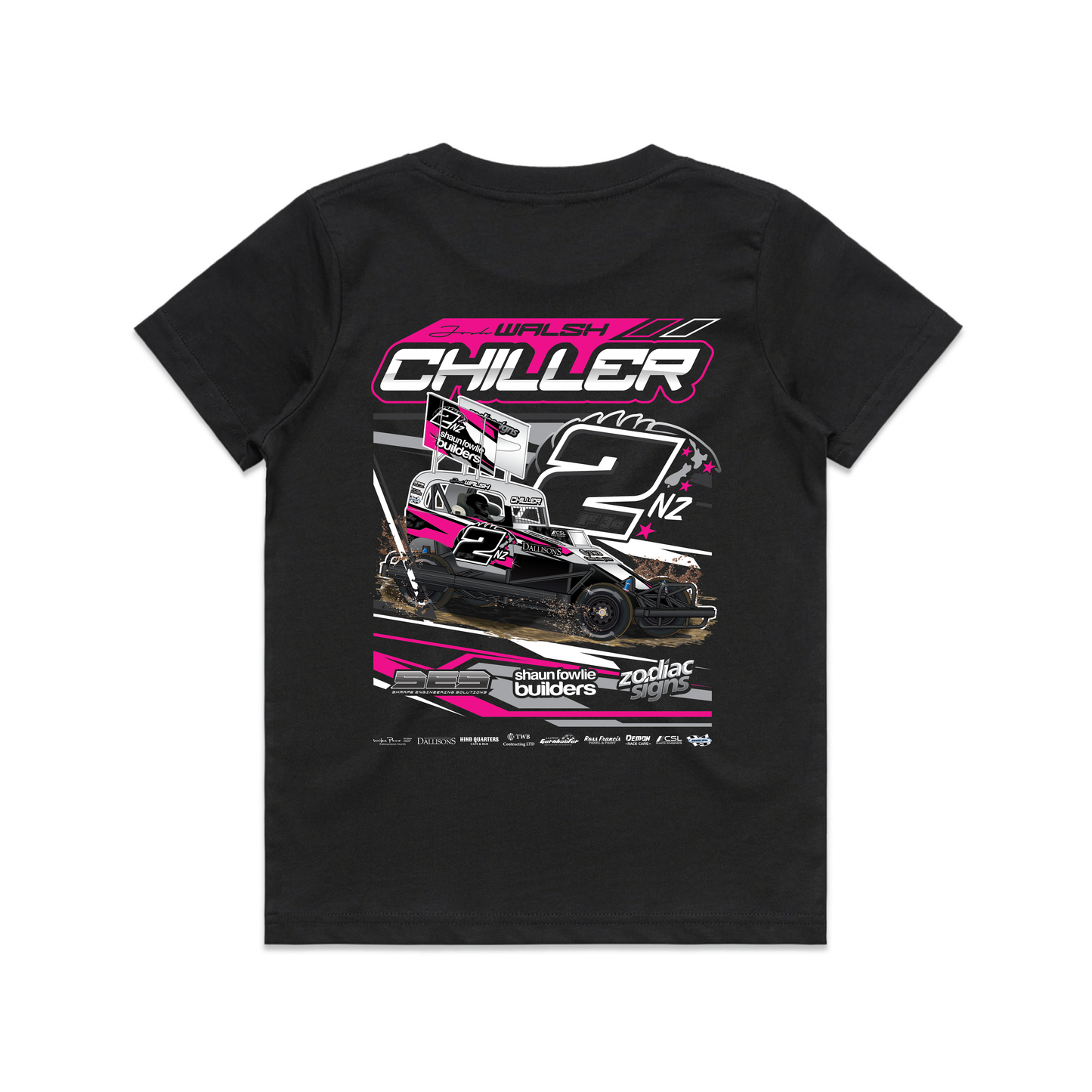 2NZ Josh Walsh Kids Tee