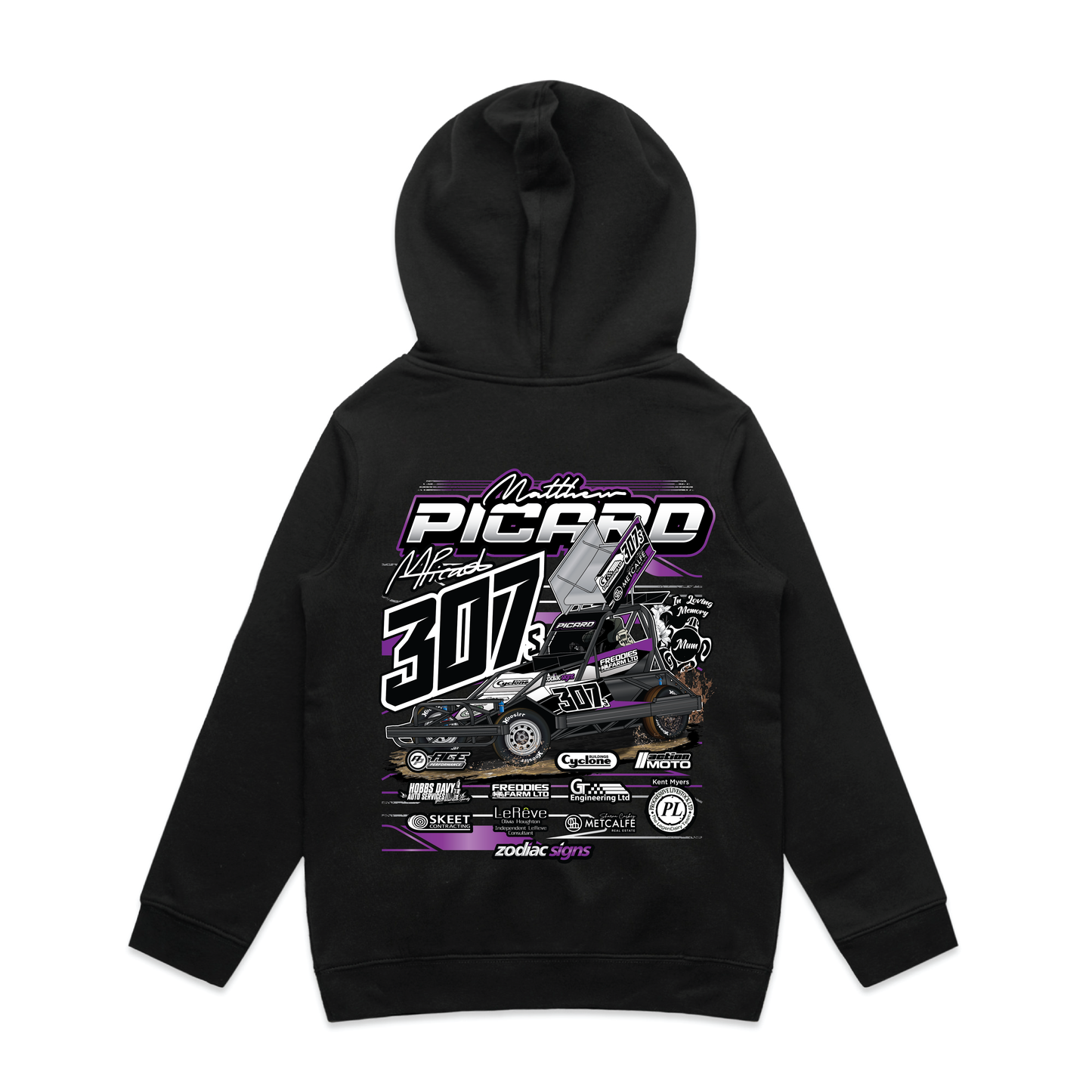 307s Matthew Picard Kids Hoodie