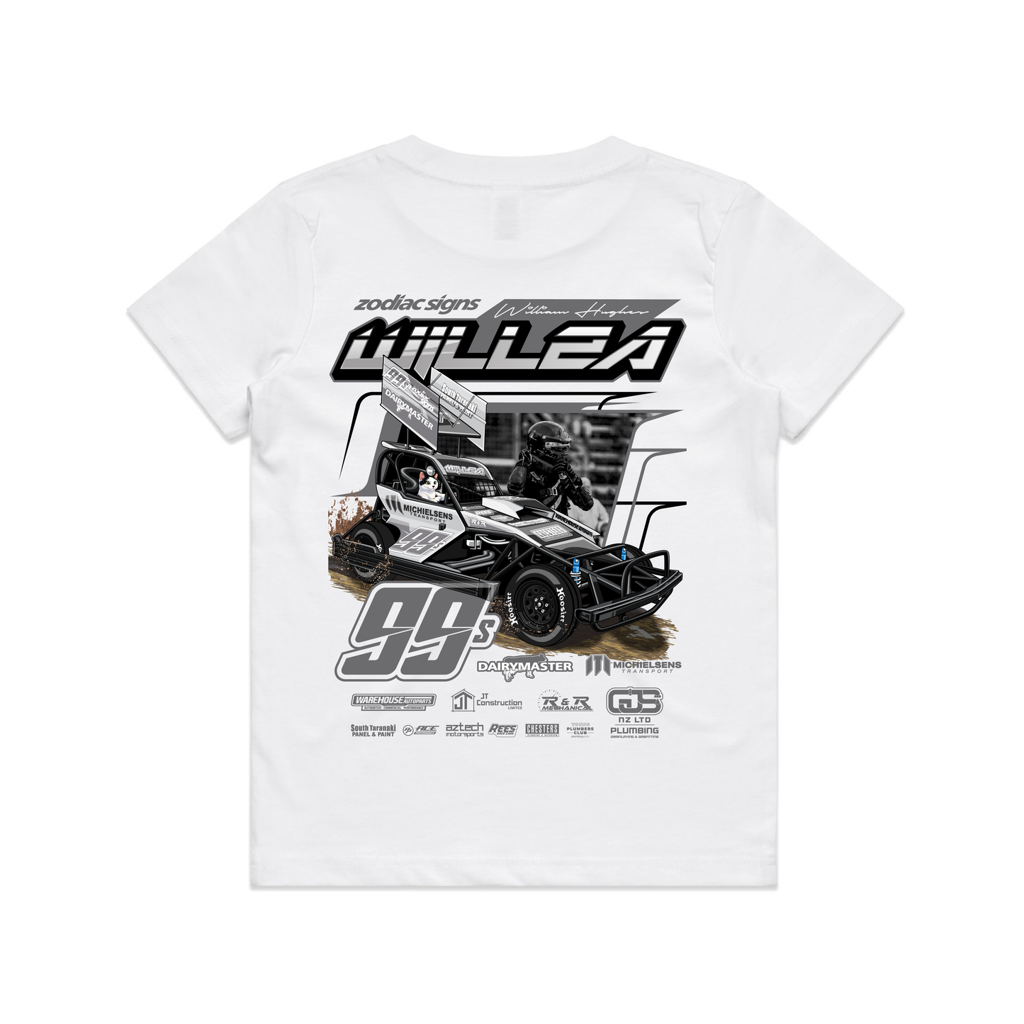 99s William Hughes Kids Tee