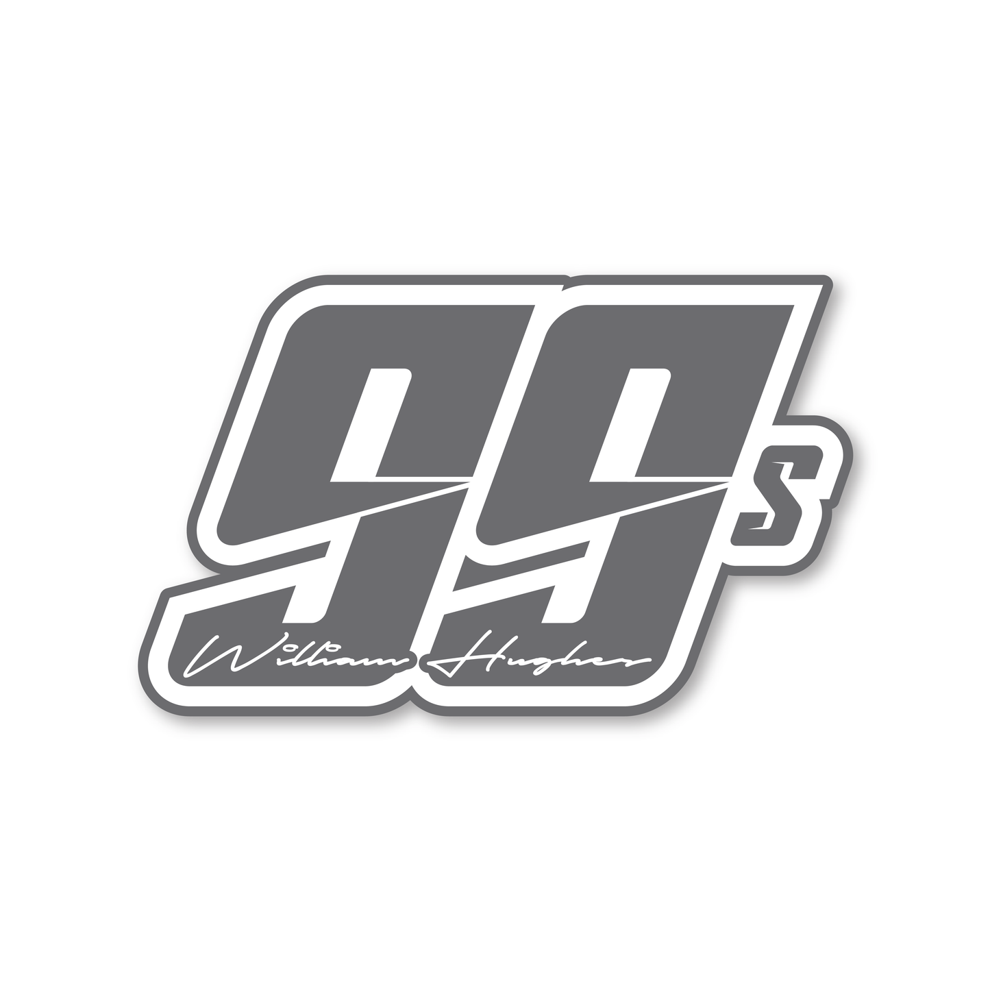 99s William Hughes Sticker