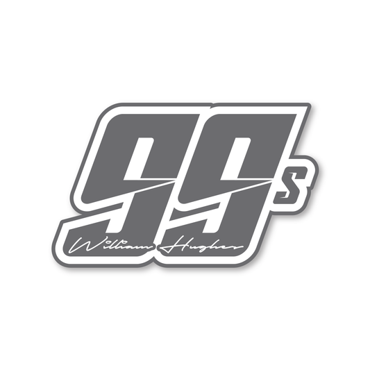 99s William Hughes Sticker