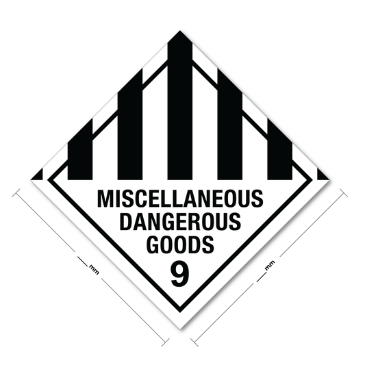 Miscellaneous Dangerous Goods Sign (Hazardous Substance)