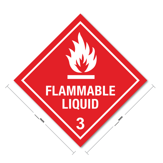 Flammable Liquid Sign (Hazardous Substance)