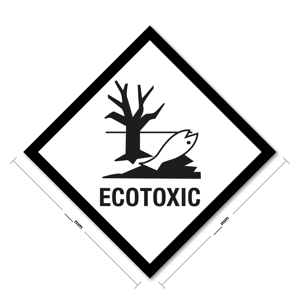 Ecotoxic Sign (Hazardous Substance)