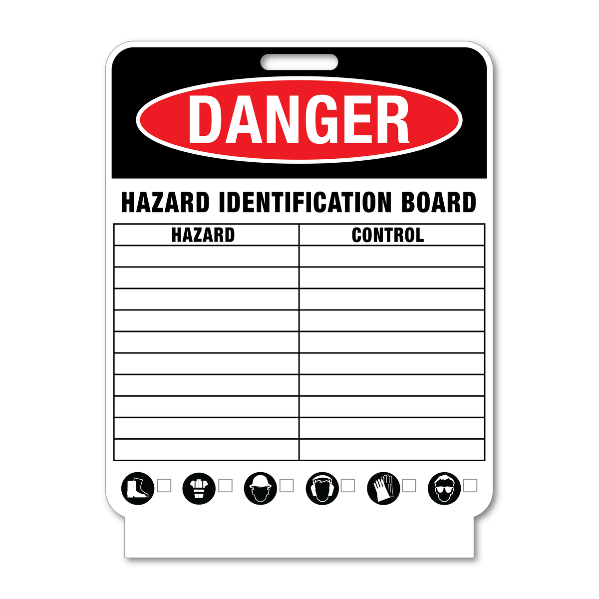 Hazard Identification Sign