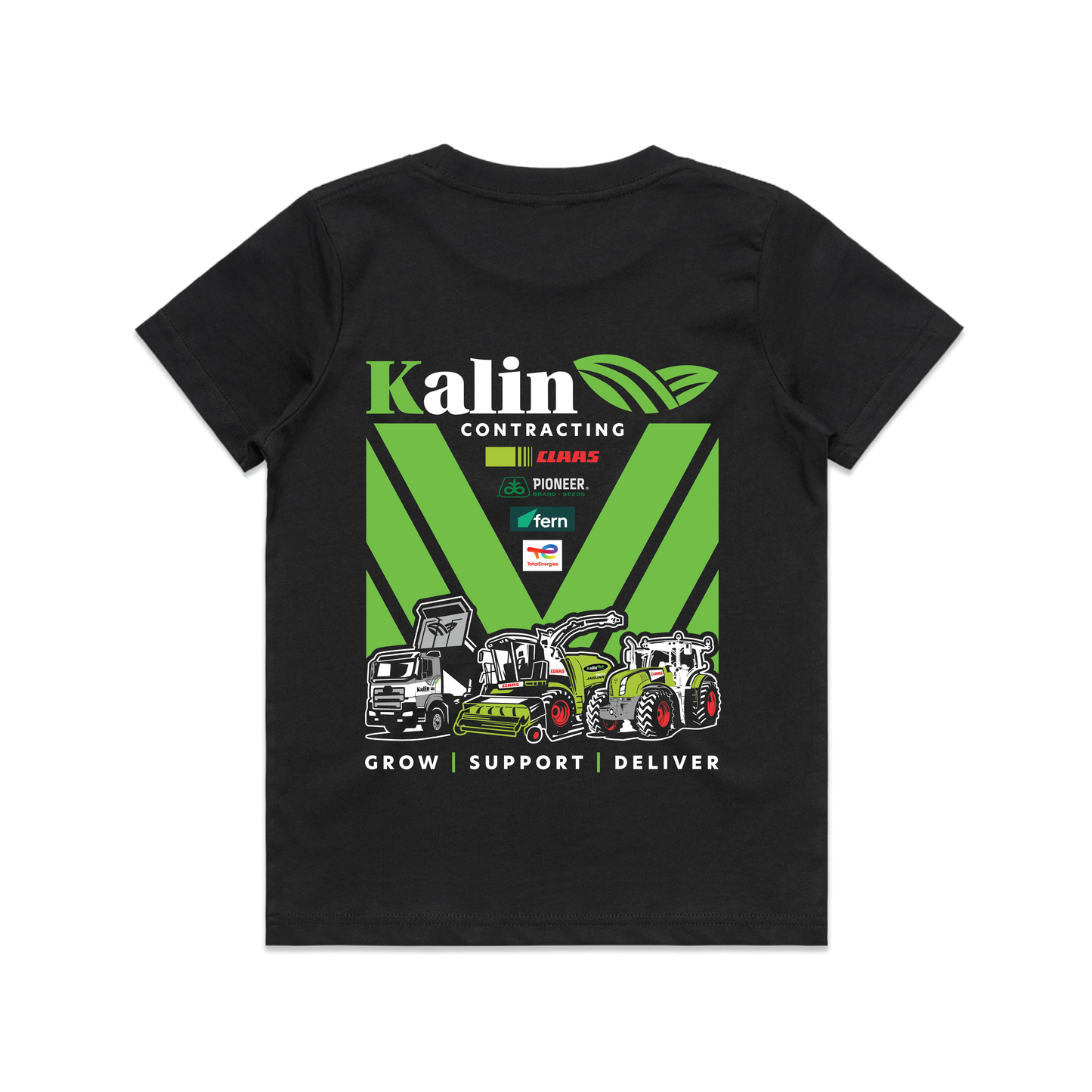 Kalin Contracting Kids Tee