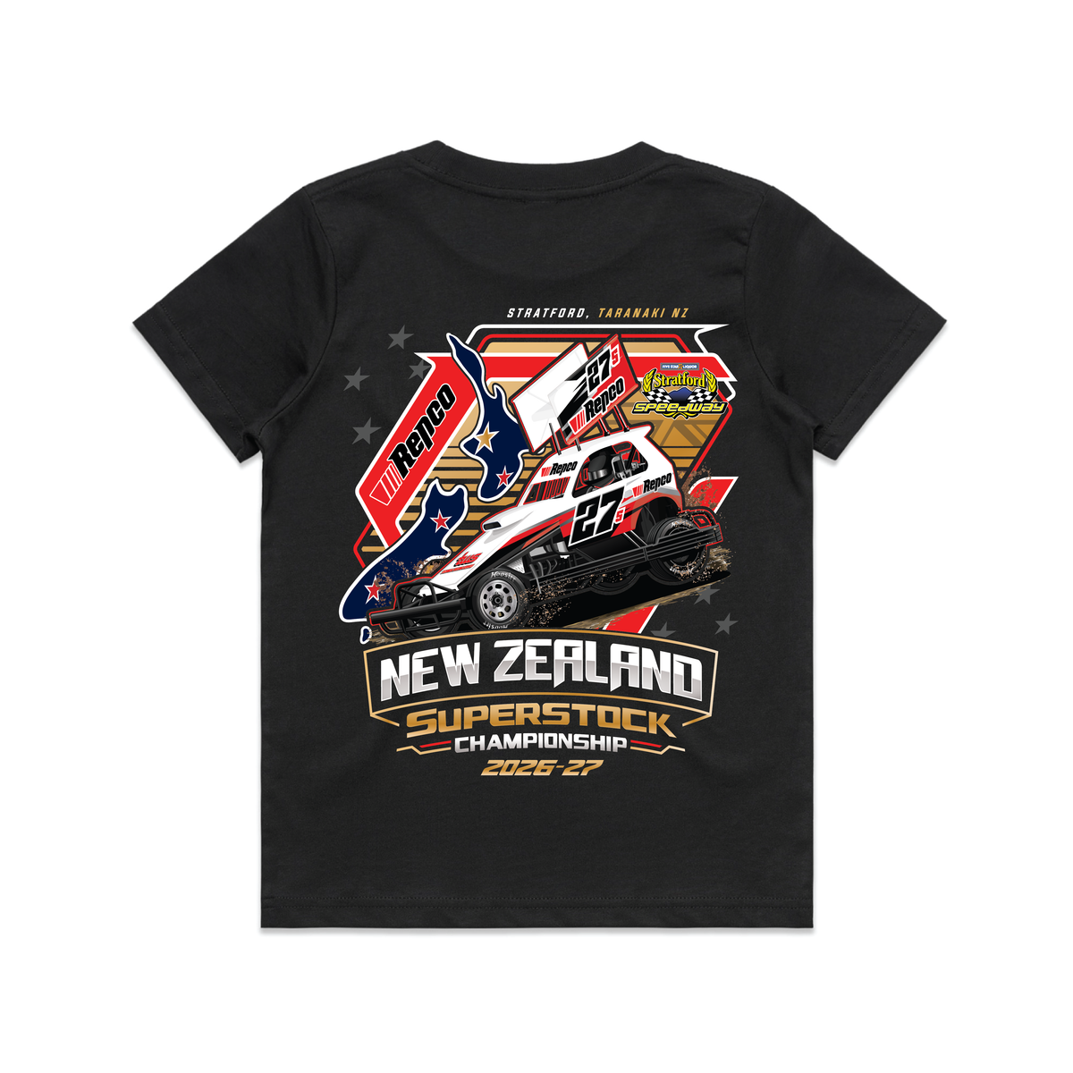 NZ Superstock Championship 2026/27 Kids Tee