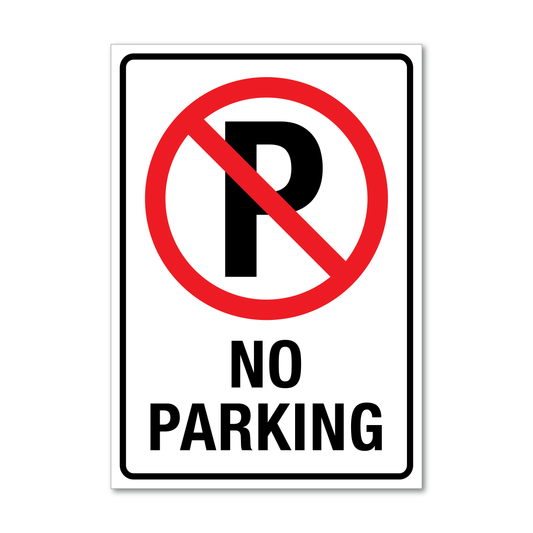 No Parking Sign
