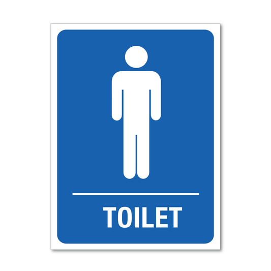 Male Toilet Sign